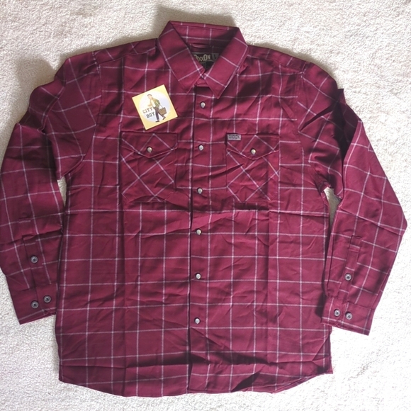 NWOT 🇺🇸 Dixxon "The Underground" Large Burgundy/Gray - Picture 4 of 10